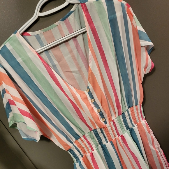 Shein shorts romper size m